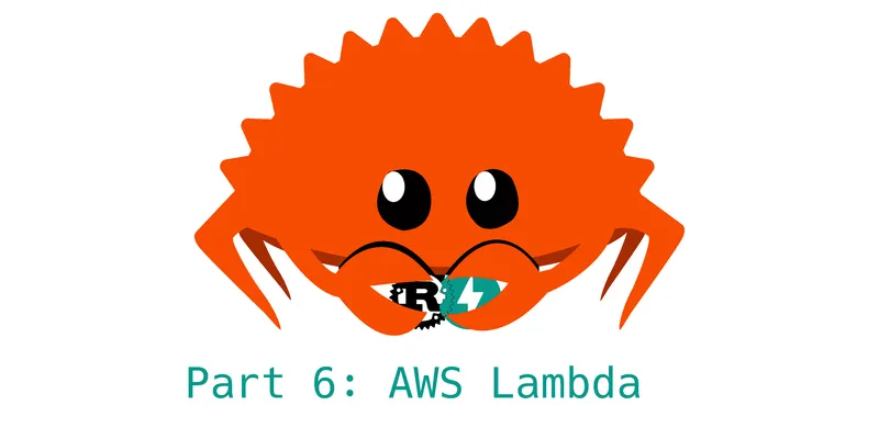The Rust mascot 'Ferris the Crab' holds the logos for FastAPI and Rust and is smooshing them together.
